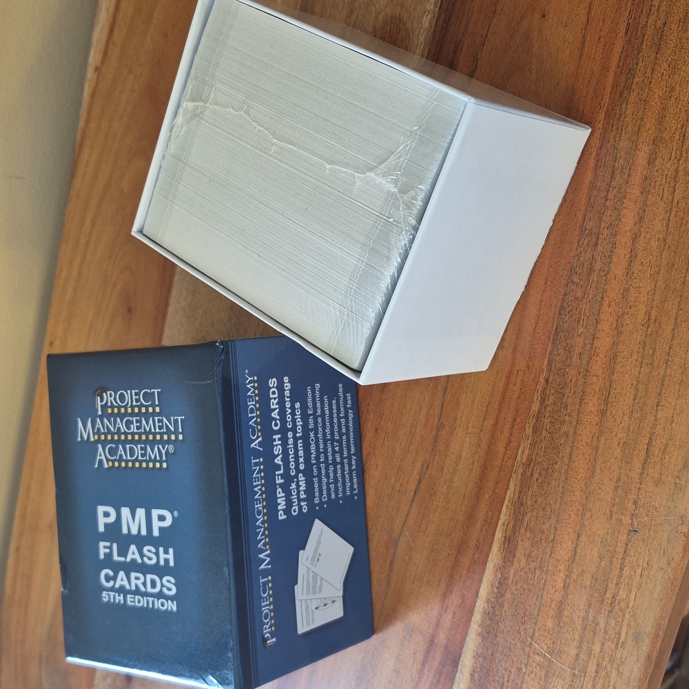 NEW Project Management Academy PMP Flash Cards 5th Edition - Picture 2 of 3
